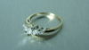 MARQUISE FIVE STONE DIAMOND WEDDING RING
