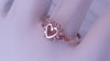 HEART DIAMOND RING