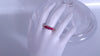 RUBY HALF ETERNITY CHANNEL SET RING